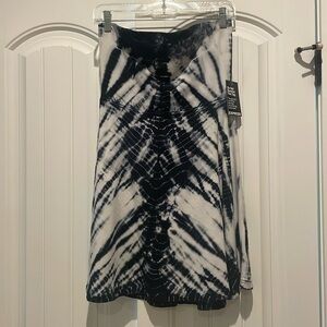 Express - Medium - strapless tye die mini dress